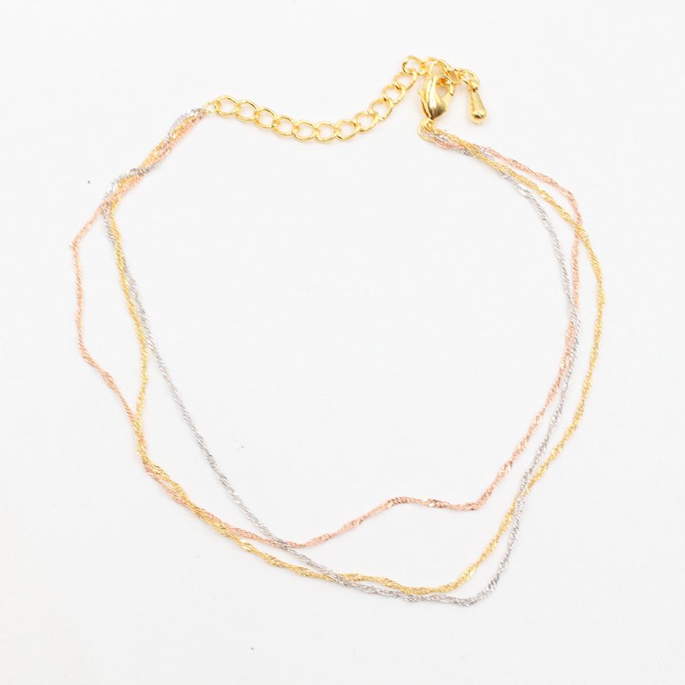 خلحال سيمبل شينز خلخال متوفر 1 لون ذهبي