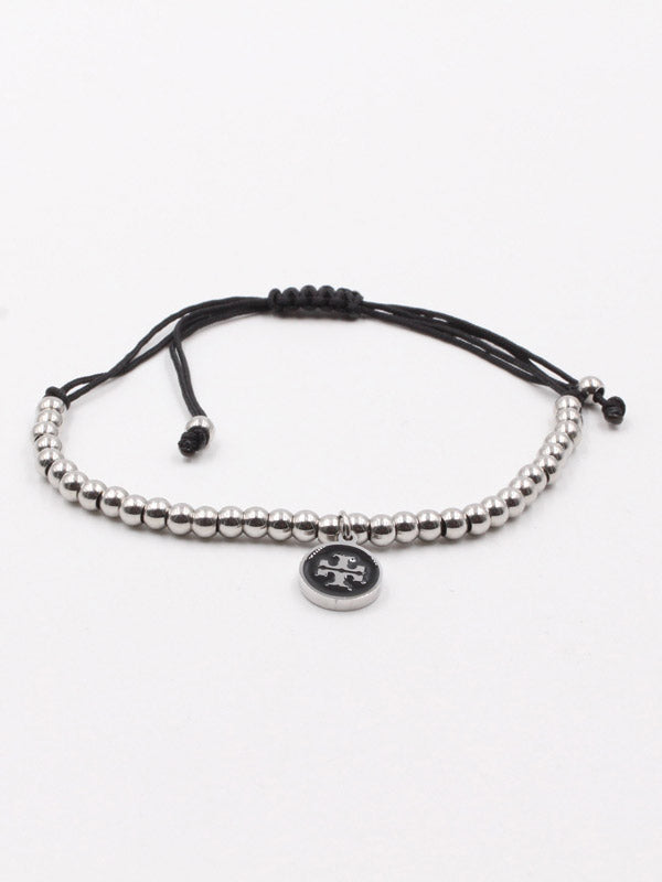 اسواره توري بورش خيط شد لوقو اسواره tory burch فضي