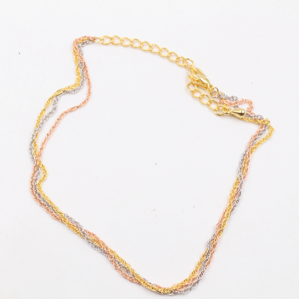 خلحال طبقات ملون خلخال متوفر 1 لون ملون