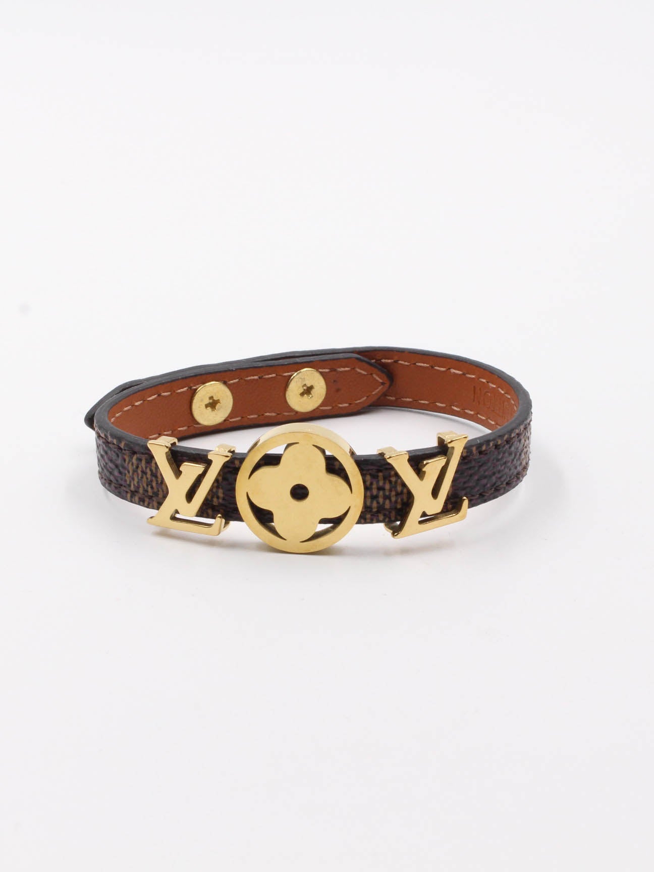 اسواره لويس فيتون اسواره louis vuitton بني ذهبي 2