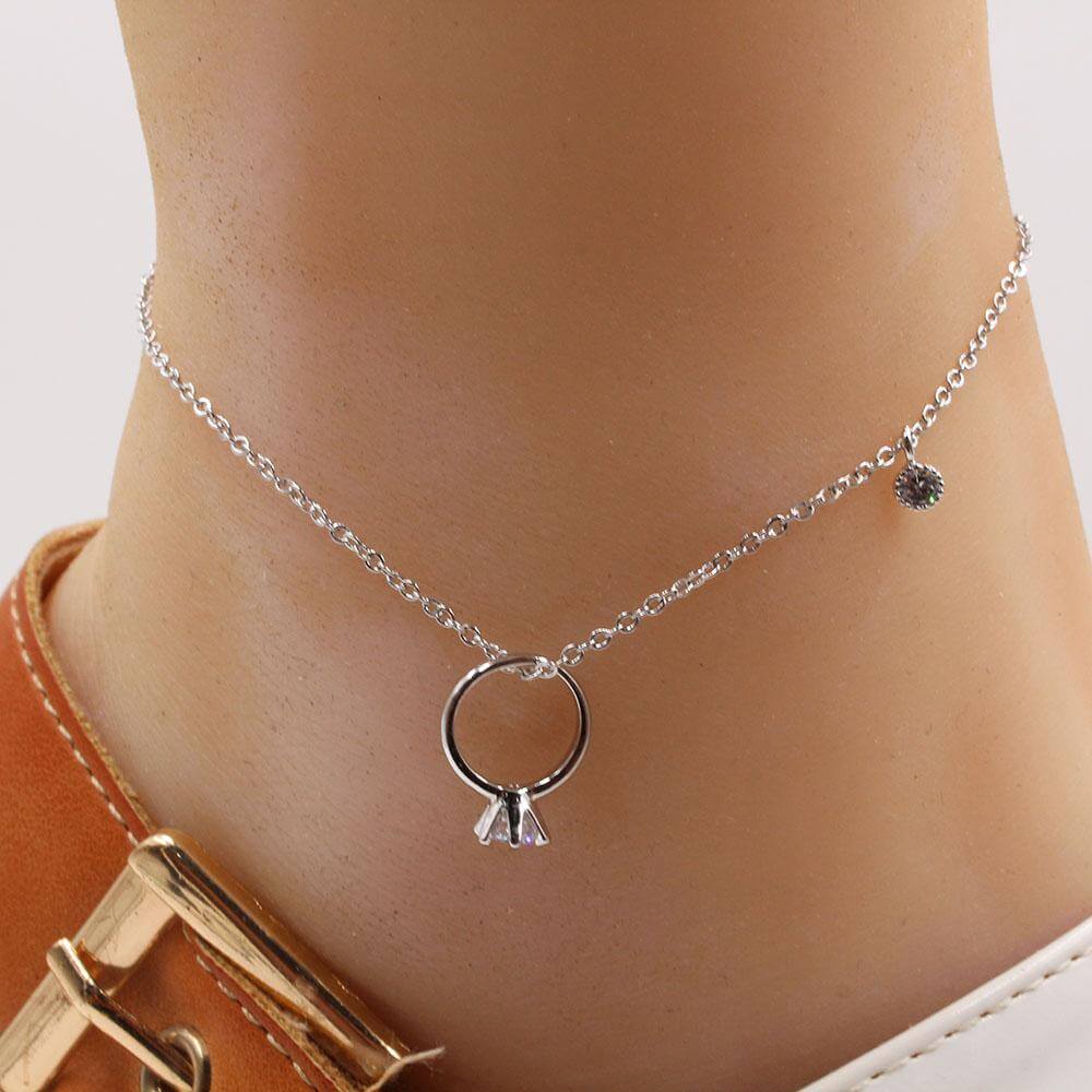 خلحال رينقز زركون خلخال متوفر 2 لون