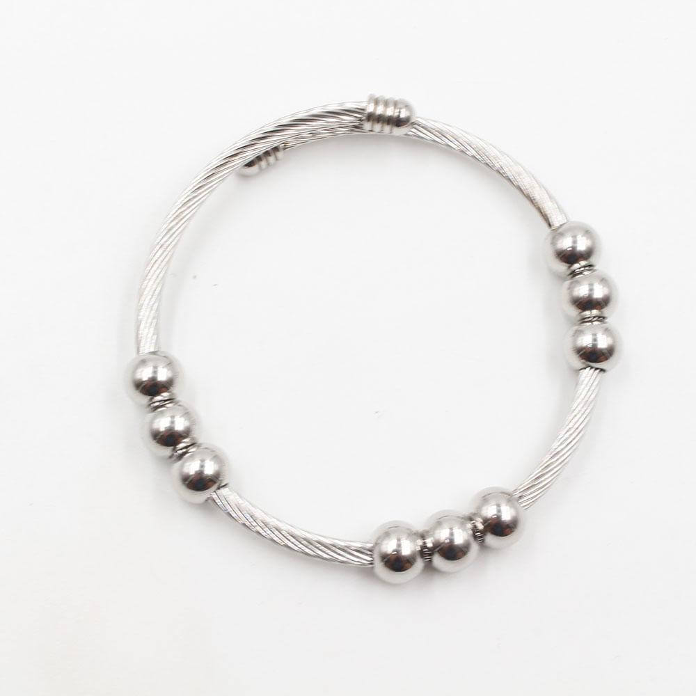 اسواره ستانلس ستيل معدنيه اسواره متوفر 2 لون