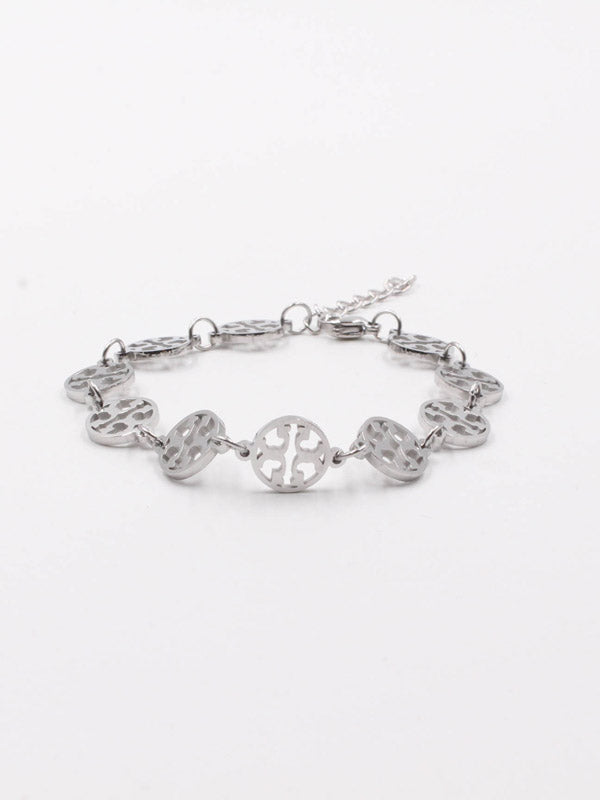 اسواره توري بورش سيركلز لوقو اسواره tory burch فضي