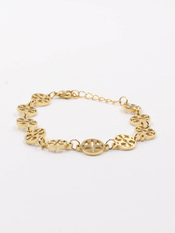 اسواره توري بورش سيركلز لوقو اسواره tory burch ذهبي