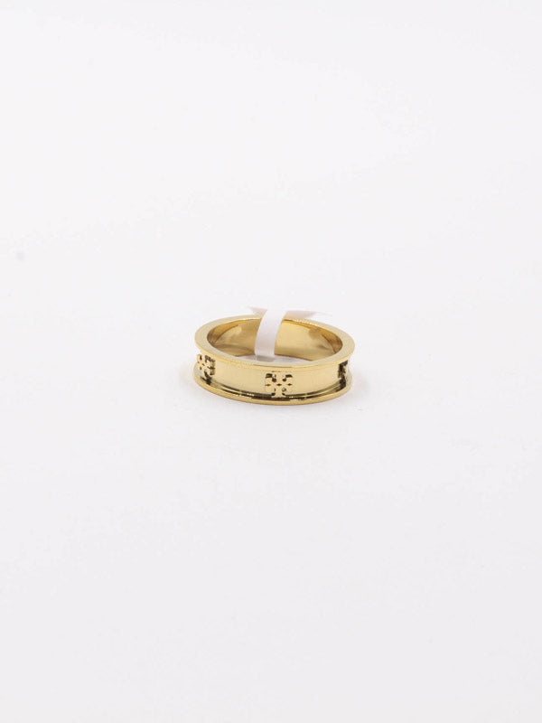 خاتم توري بورش ذهبي لوقو خواتم tory burch