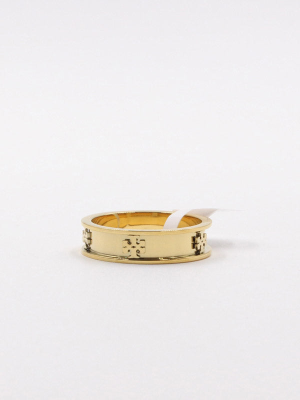 خاتم توري بورش ذهبي لوقو خواتم tory burch ذهبي 6