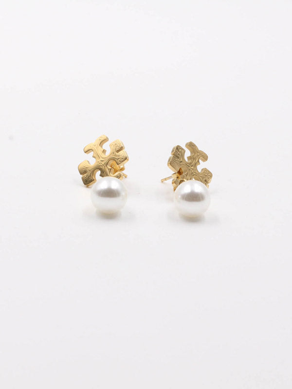 حلق توري بورش لولو ذهبي حلق tory burch