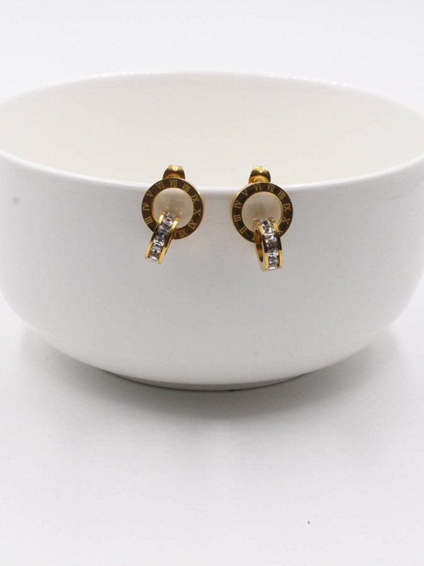 حلق كارتير كيوبك اند سيركل حلق CARTIER