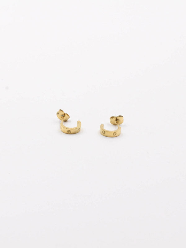 حلق كارتير صغير 1 سم حلق CARTIER