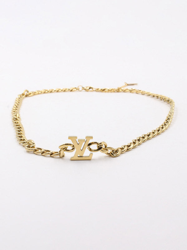 سلسال لويس فيتون ذهبي لوقو شاين سلسال louis vuitton ذهبي