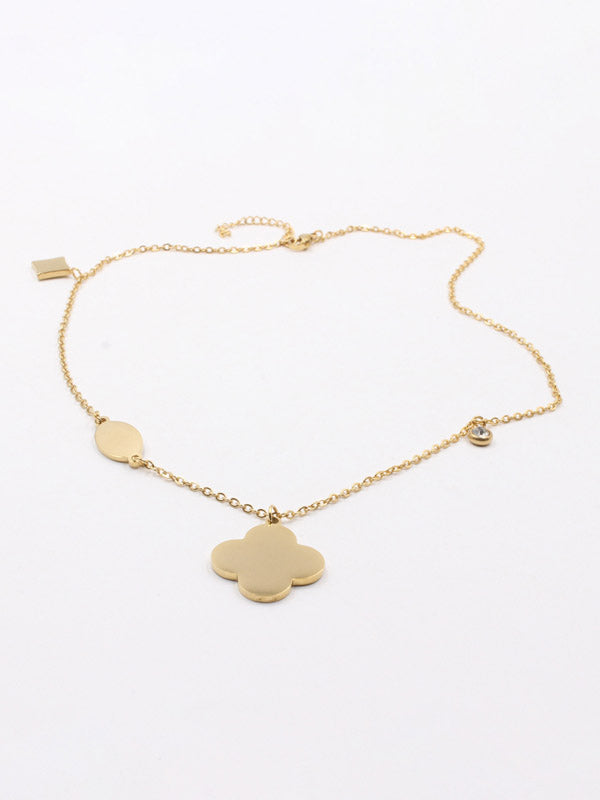 سلسال لويس فيتون ذهبي فلاور سلسال louis vuitton