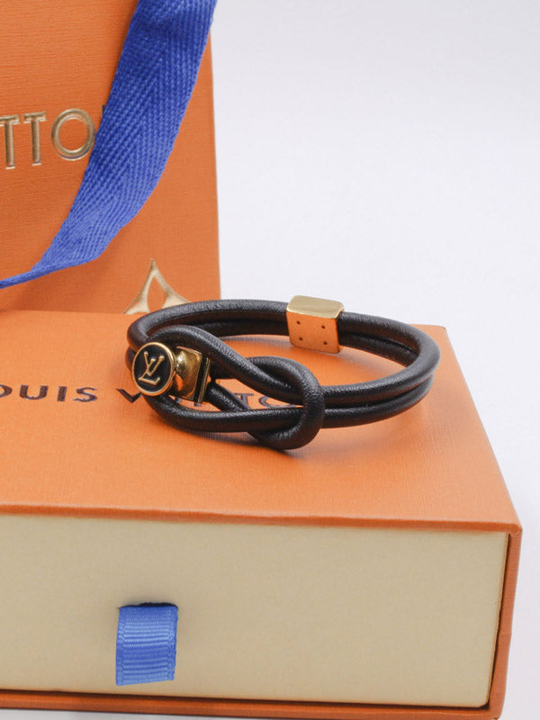 اسوارة لويس فيتون بلاك ليذر اسواره louis vuitton