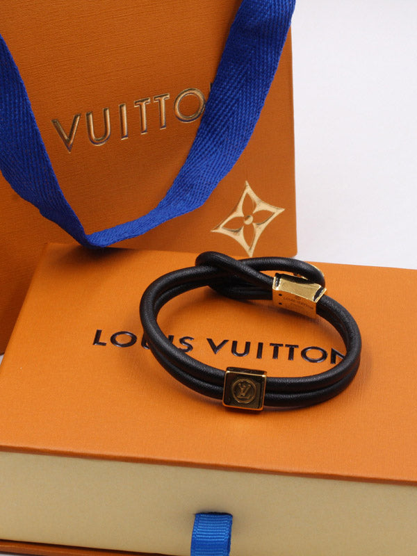 اسوارة لويس فيتون بلاك ليذر اسواره louis vuitton