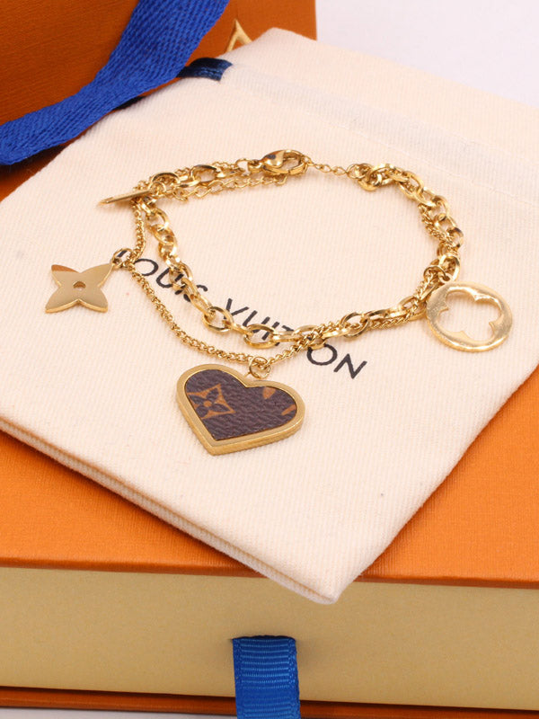 اسوارة لويس فيتون براون هارت اسواره louis vuitton