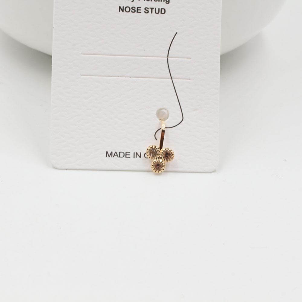 زمام قلب الشكل زمام متوفر 2 لون ذهبي