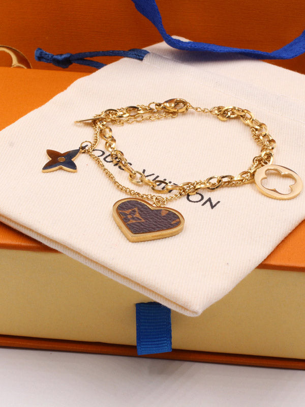 اسوارة لويس فيتون براون هارت اسواره louis vuitton