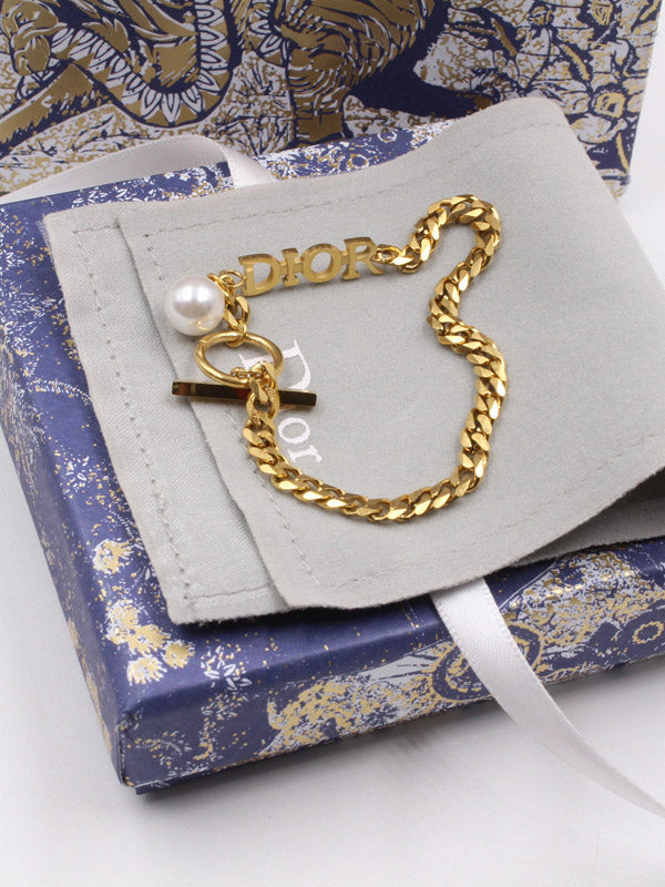 اسوارة ديور لولو ناعمة ذهبي اسواره dior ذهبي