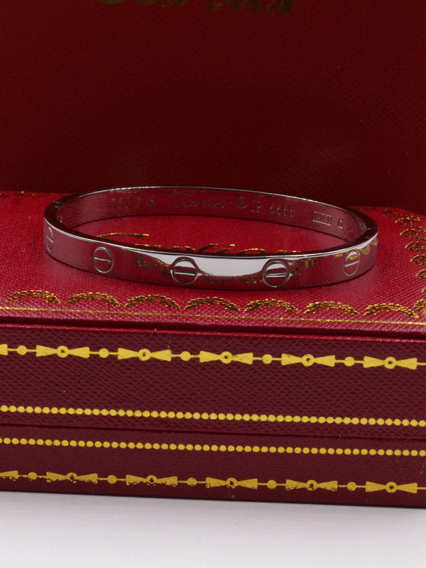 اساور كارتير لوقو اسواره CARTIER فضي 14