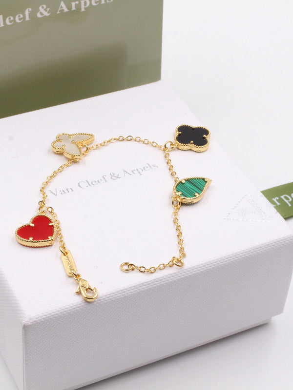 اسوارة فان كليف ملونه اسواره van cleef