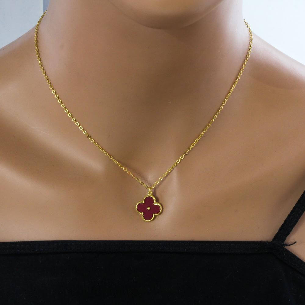 سلسال فان كليف بفص صغير سلسال van cleef