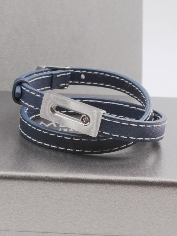 اسواره ميسيكا رجالي / نسائي جلد اسواره messika كحلي