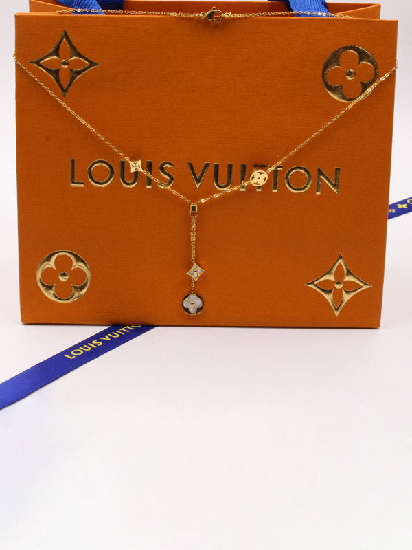 سلسال لويس فيتون ناعم ذهبي سلسال louis vuitton