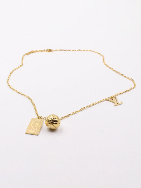 سلسال لويس فيتون بولز ذهبي سلسال louis vuitton ذهبي