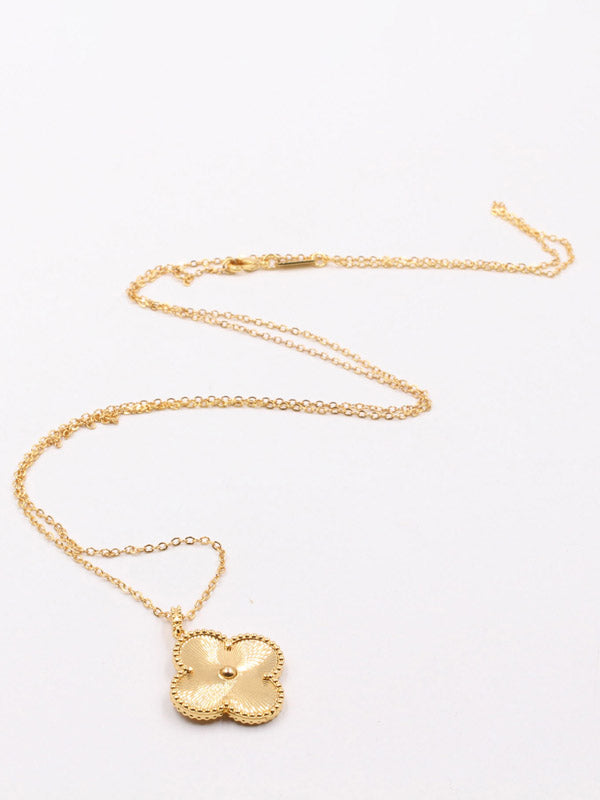 سلسال فان كليف طويل ذهبي سلسال van cleef
