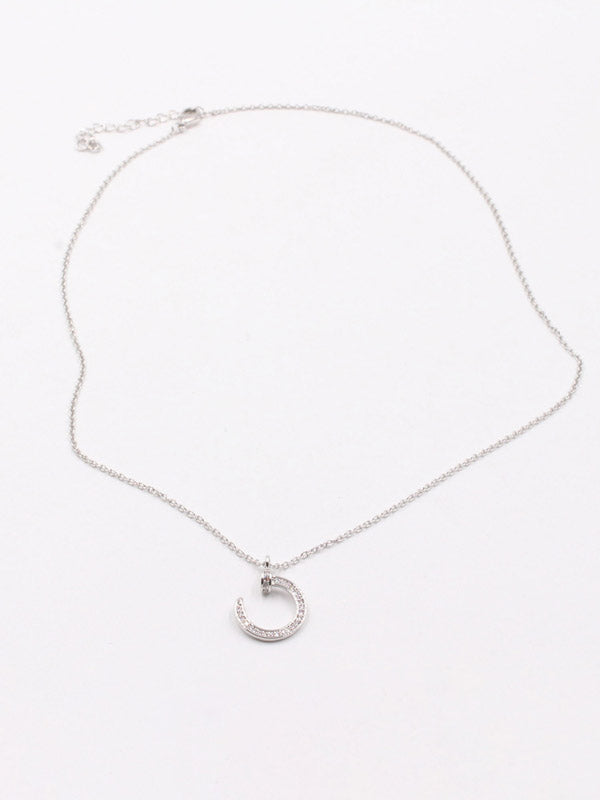 سلسال كارتير مسمار صغير ناعم سلسال CARTIER فضي