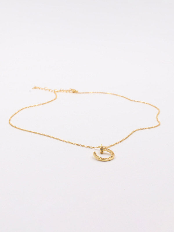 سلسال كارتير مسمار صغير ناعم سلسال CARTIER ذهبي
