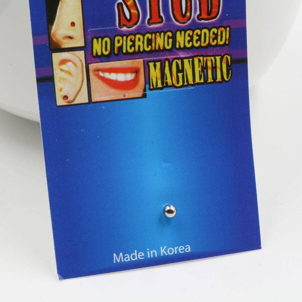 زمام مغناطيس معدني وبيرسنق شفايف زمام متوفر 2 لون