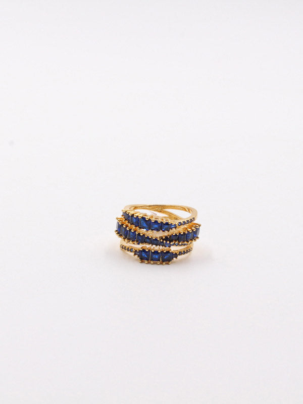 خاتم سواروفسكي خواتم Swarovski ازرق 8