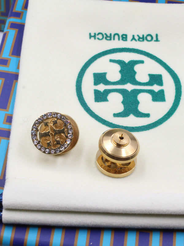 حلق توري بورش كرستال ميتال حلق tory burch