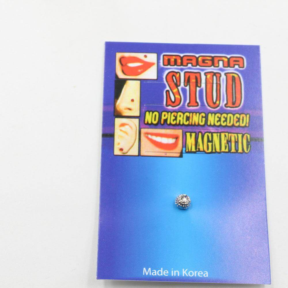 زمام مغناطيس معدني بفص زمام متوفر 2 لون