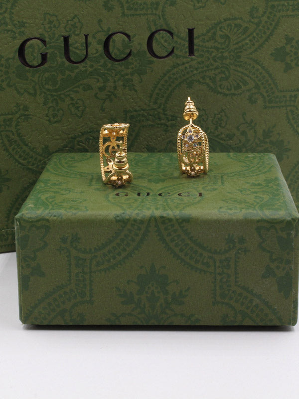 حلق قوتشي زركون كيرف حلق gucci