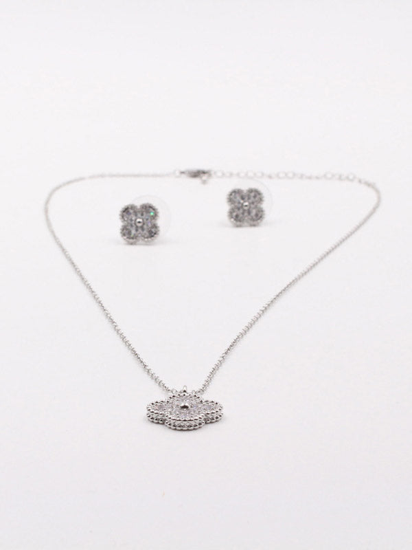 طقم فان كليف للاطفال زركون 2 قطع اطقم van cleef