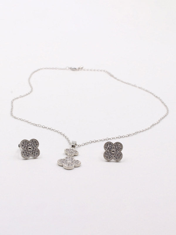 طقم فان كليف زركون 2 قطع اطقم van cleef