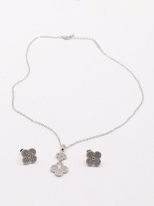 طقم فان كليف زركون 2 قطع اطقم van cleef