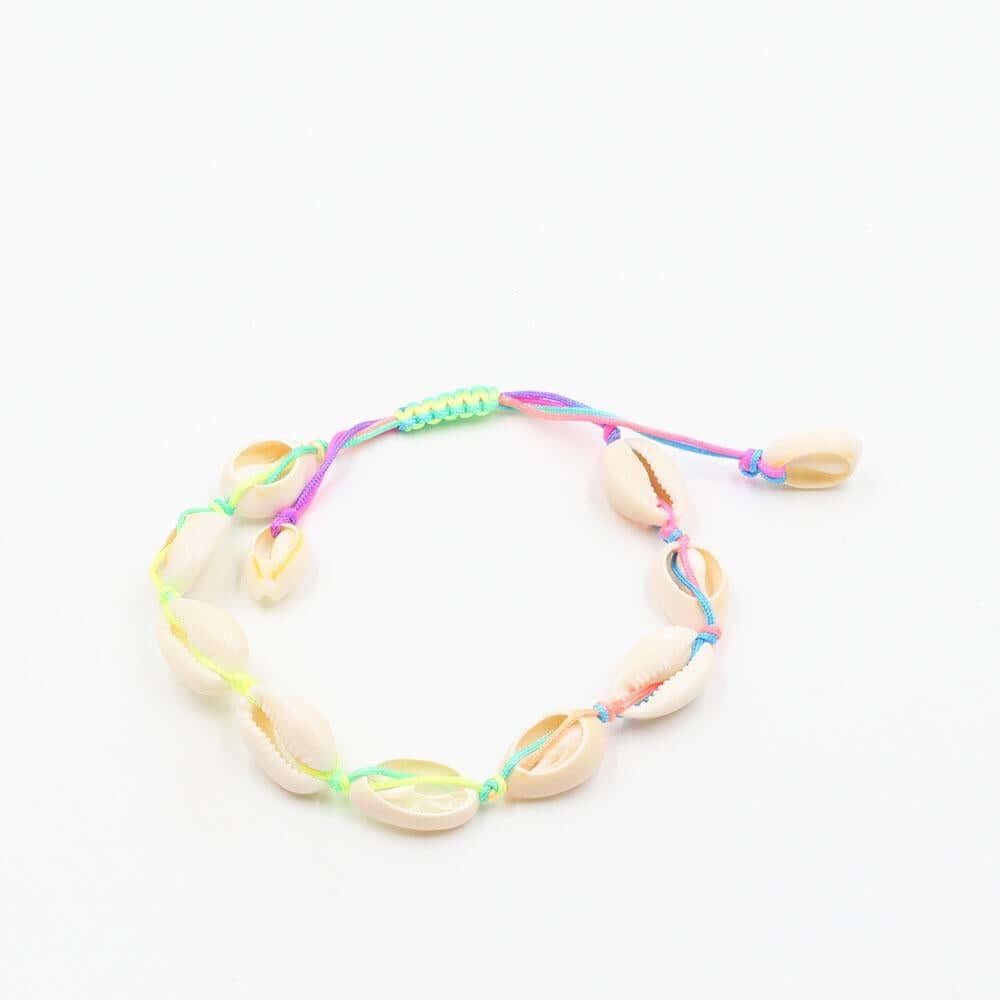 خلخال صدف خلاخل متوفر 4 لون ملون