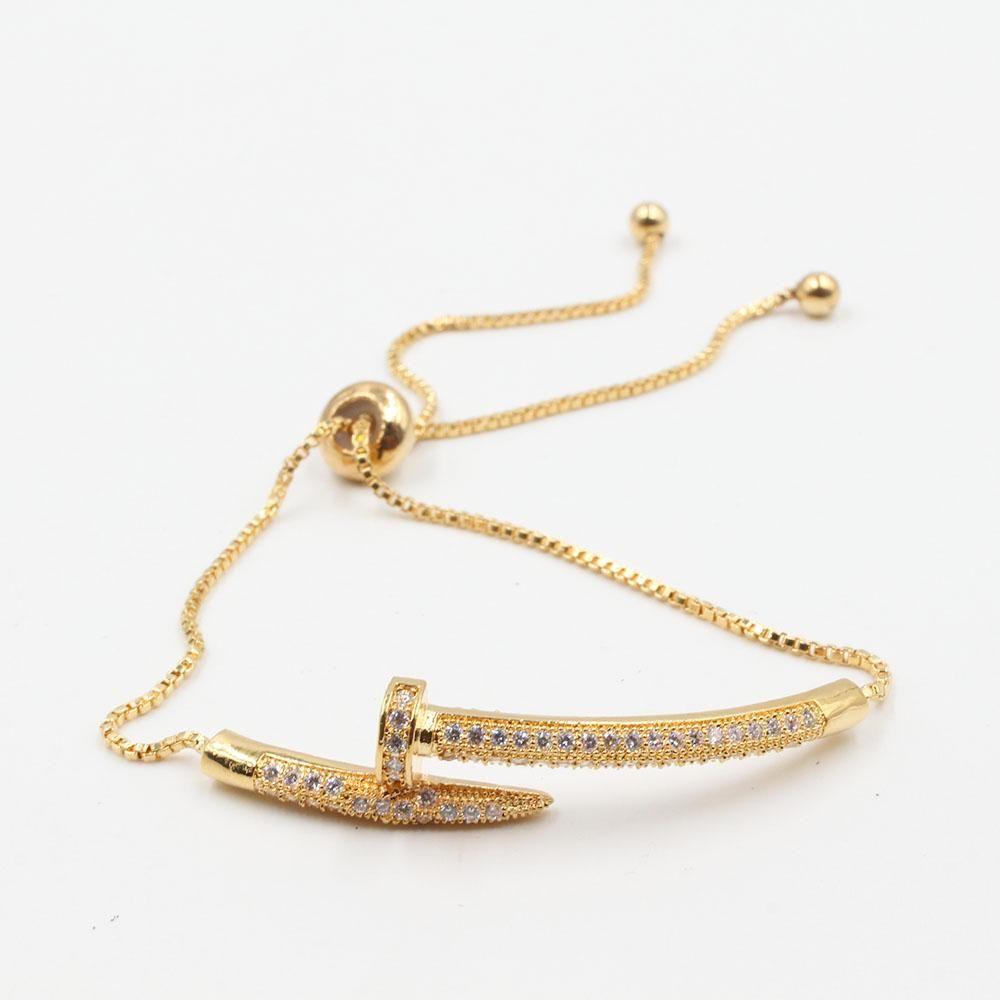 اسواره كارتير مسمار سحاب اسواره متوفر 2 لون ذهبي