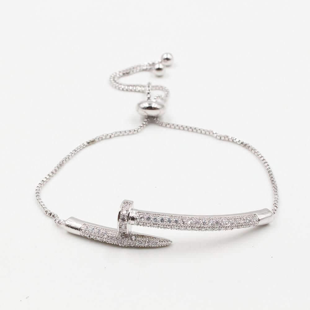 اسواره كارتير مسمار سحاب اسواره متوفر 2 لون فضي