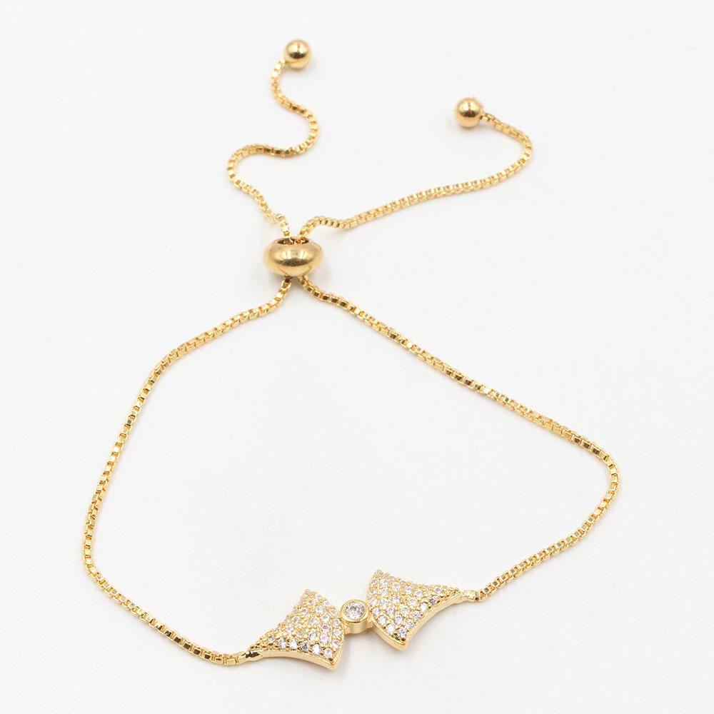 اسوارة بولقاري زركون اسواره متوفر 2 لون ذهبي