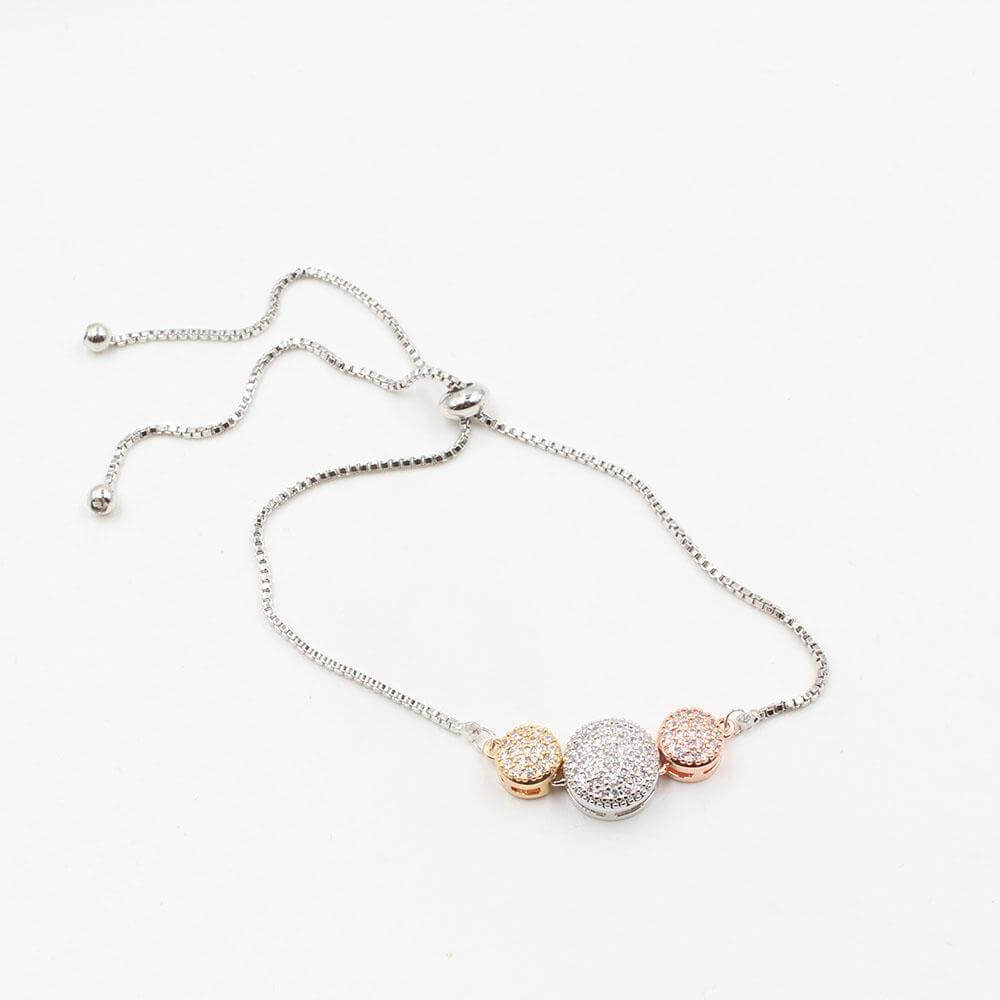 اسوارة زركون سيركلز ملتي كلر اسواره متوفر 2 لون فضي