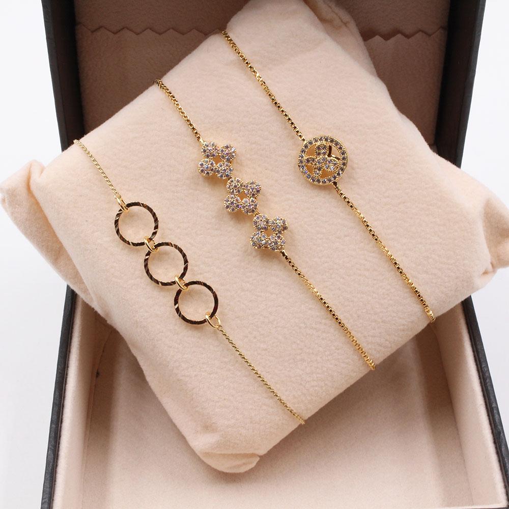 طقم اساور سحاب ذهبي اسواره متوفر 1 لون