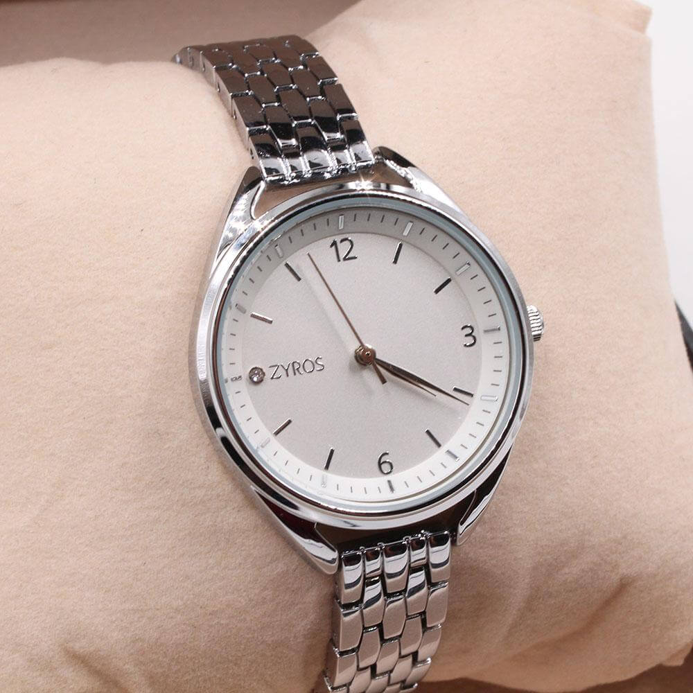 ساعة زايروس ثين سانقل اطقم ساعات متوفر 3 لون فضي