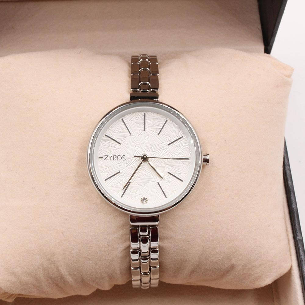 ساعة زايروس ويفي اطقم ساعات متوفر 2 لون فضي