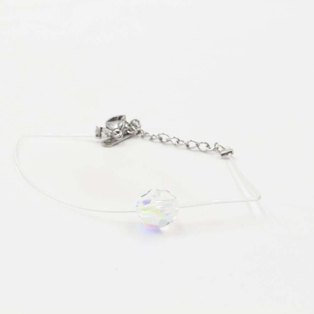 اسواره شفاف مدور سوارفسكي اسواره متوفر 1 لون