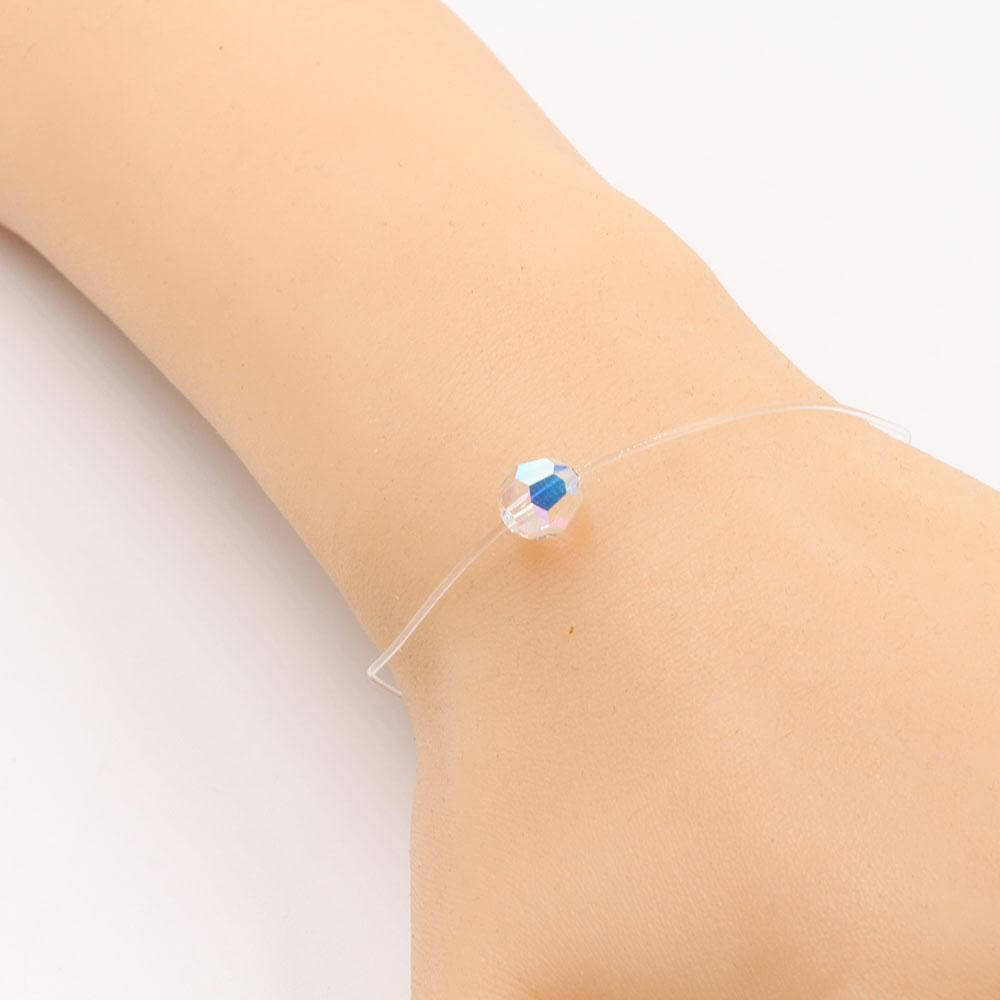 اسواره شفاف مدور سوارفسكي اسواره متوفر 1 لون