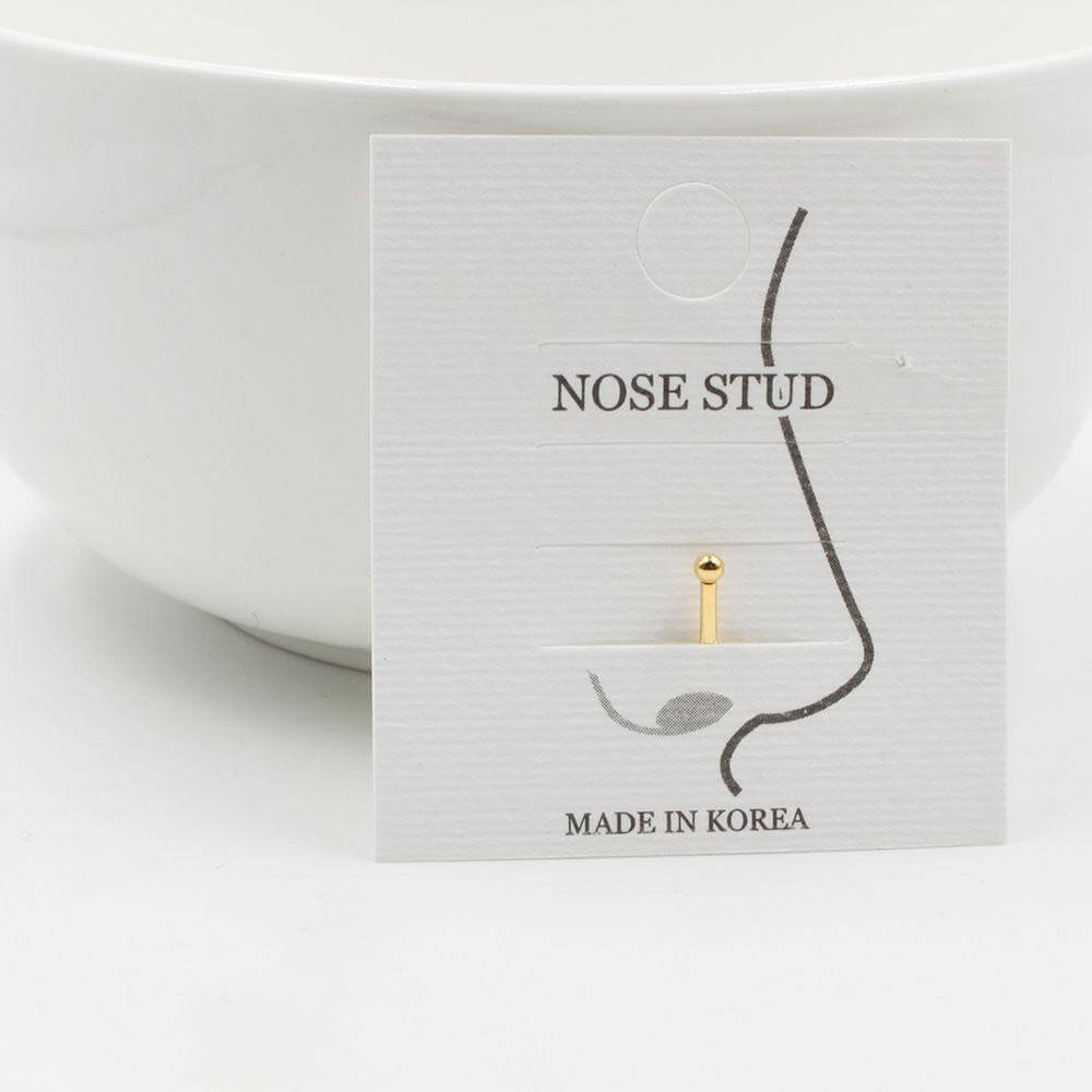 زمام كوري مدبب زمام متوفر 2 لون ذهبي