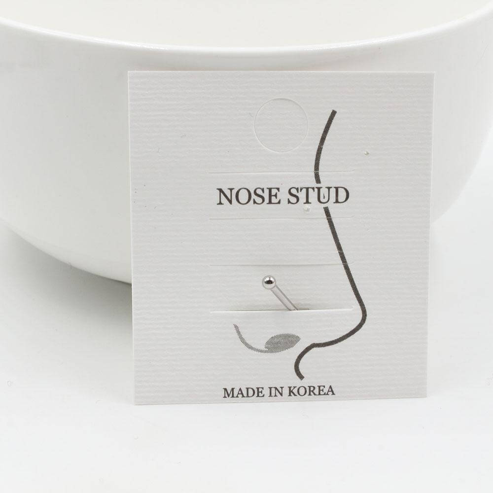 زمام كوري مدبب زمام متوفر 2 لون فضي